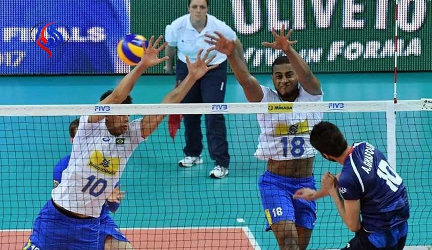 دومین باخت درلیگ جهانی/ ایران 1 ـ برزیل 3