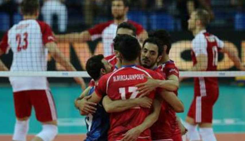 ايران تحقق فوزا رائعا على بولندا في الدوري العالمي للكرة الطائرة