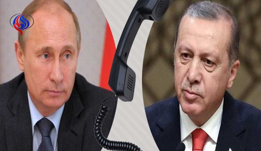 بوتين يبحث ازمة قطر هاتفيا مع اردوغان