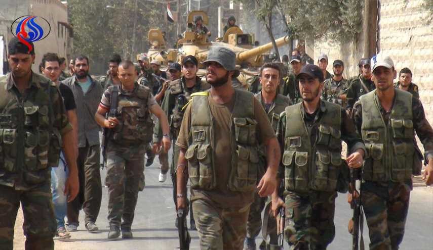 الجيش العربي السوري يسقط طائرة تجسس لارهابيي “داعش
