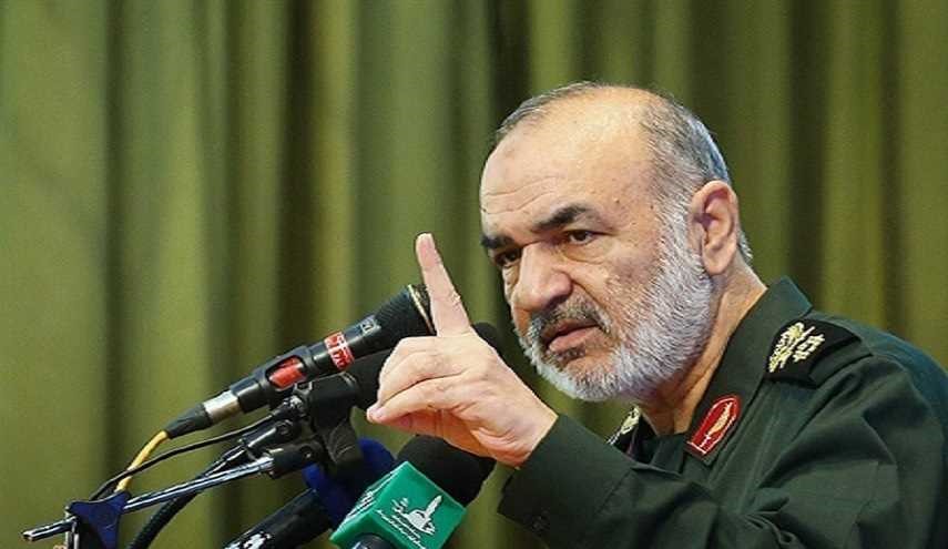 حرس الثورة الاسلامية سينتقم لدماء شهداء الاعتدائين الارهابيين في  مكان 