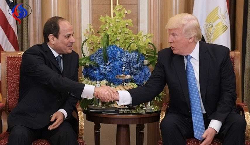 ترامب يتصل بالسيسي ويناقش الأزمة مع قطر
