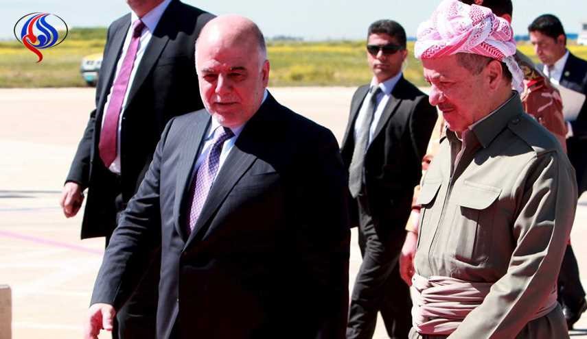 العبادي وبارزاني يؤكدان في اتصال هاتفي على 