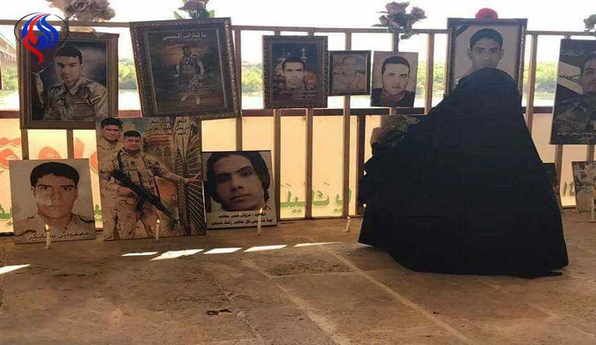 بالصور.. أهالي شهداء سبايكر يزورون موقع الجريمة في ذكراها السنوية