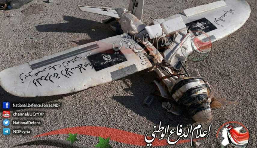 إسقاط طائرة مسيرة للإرهابيين بريف درعا الشمالي