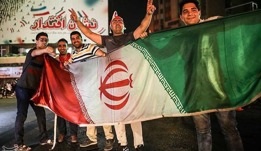 احتفالات بتأهل المنتخب الايراني لمونديال روسيا 2018 (2)