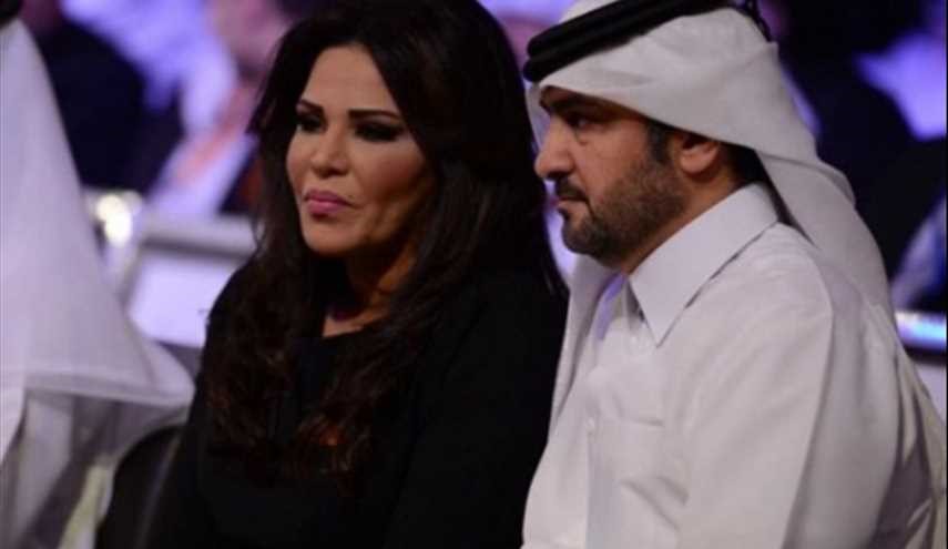 طرد أحلام وزوجها القطري من الإمارات.. والسبب 