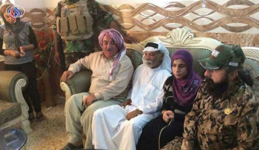 الحشد الشعبي يحرر فتاة إيزيدية في أيمن الموصل