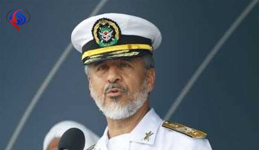 الادميرال سياري: استهداف ايران لمقرات الارهابيين بالصواريخ يؤكد قوتها