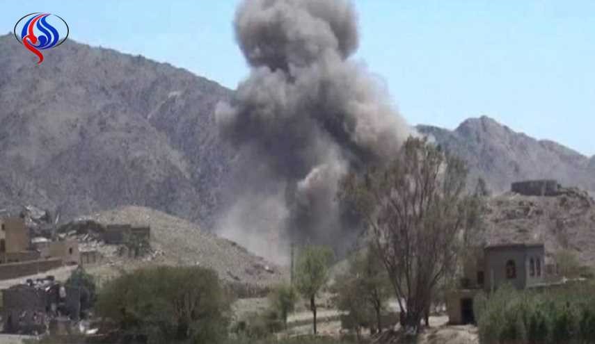 قصف سعودي على غمر شمال صعدة، وصد زحف للمرتزقة بتعز