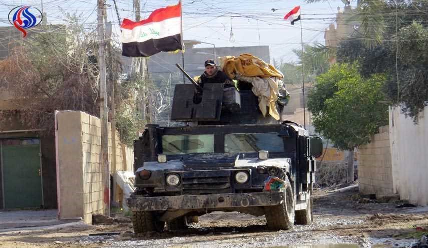 خريطة مناطق الاشتباكات بين القوات العراقية وجيوب داعش في الموصل القديمة