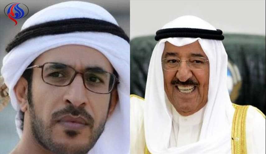 كاتب اماراتي يتطاول على امير الكويت وهكذا رد عليه الكويتيون..