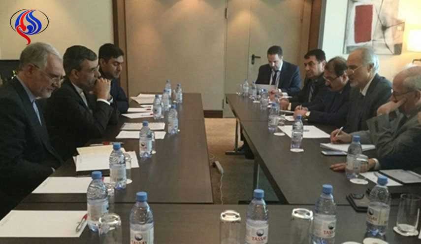 جابري انصاري يجري مشاورات مع وفود استانا.. ماذا بحث معهم؟