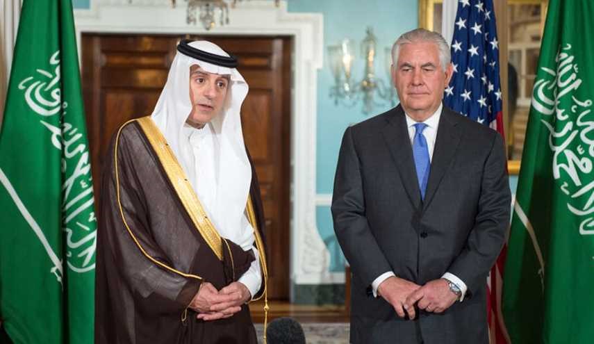 الجبير: بحثت مع تيلرسون أزمة قطر و(ما اعتبرها) تدخلات إيران بالمنطقة