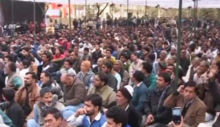 تظاهرات في الهند إحتجاجا على آل سعود والوهابية والتطرف