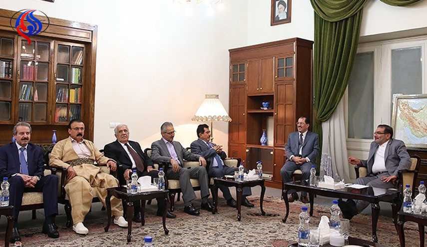 شمخاني: استفتاء كردستان العراق سيؤدي لعزلة الاكراد