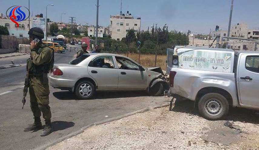 إصابة 3 جنود صهاينة بعملية دهس بالخليل واستشهاد المنفذ