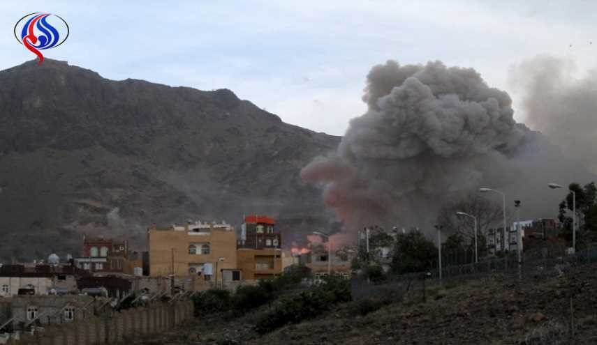 مجزرة بغارات سعودية استهدفت 3 اسر يمنية نازحة في تعز