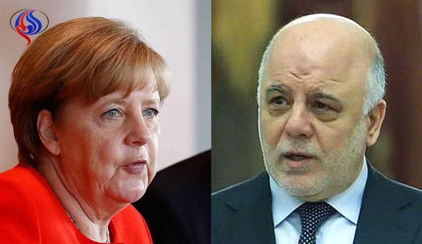 ميركل تتصل بالعبادي وتهنئه بتحرير الموصل وتشيد بإحترام حقوق الانسان