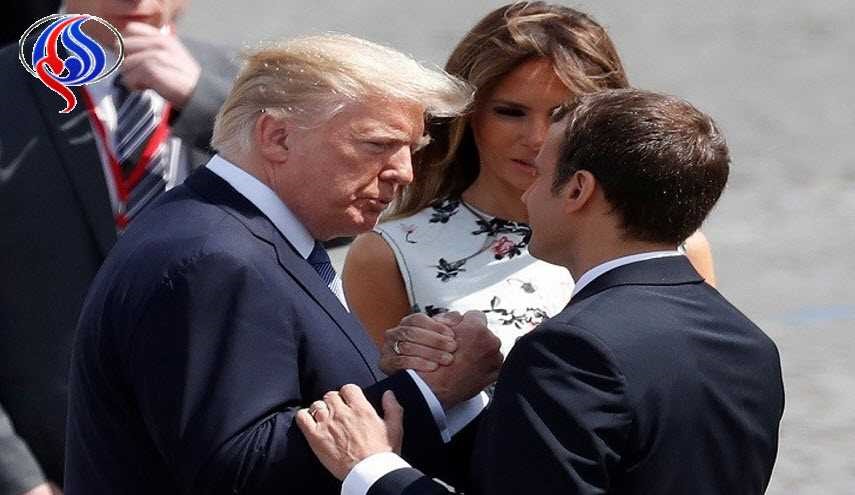 ترامب: ماكرون 