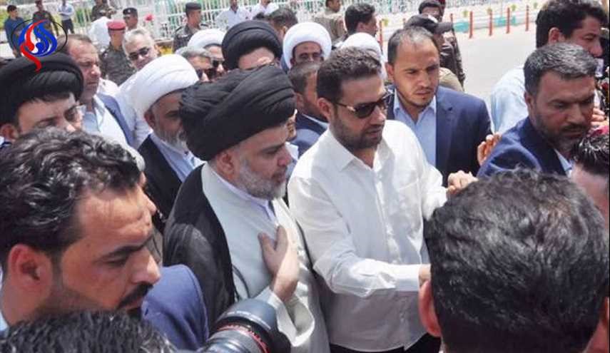 الصدر لوفد موصلي: لا تسمحوا لمن سلّم العراق بسرقة نصر الموصل