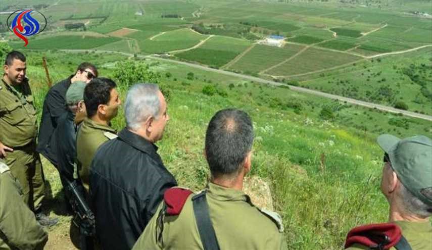 نتنياهو يظهر بالجولان المحتل بعد نشرالقوات الروسية جنوب سوريا