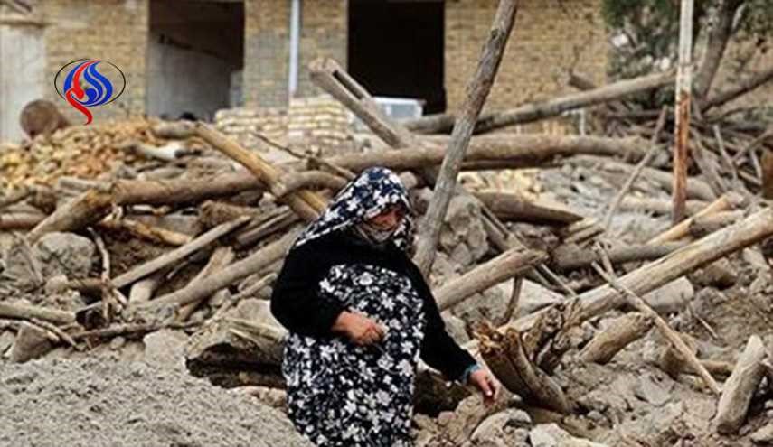 حصيلة أولية.. إصابة 8 أشخاص في زلزال نهاوند غرب ايران