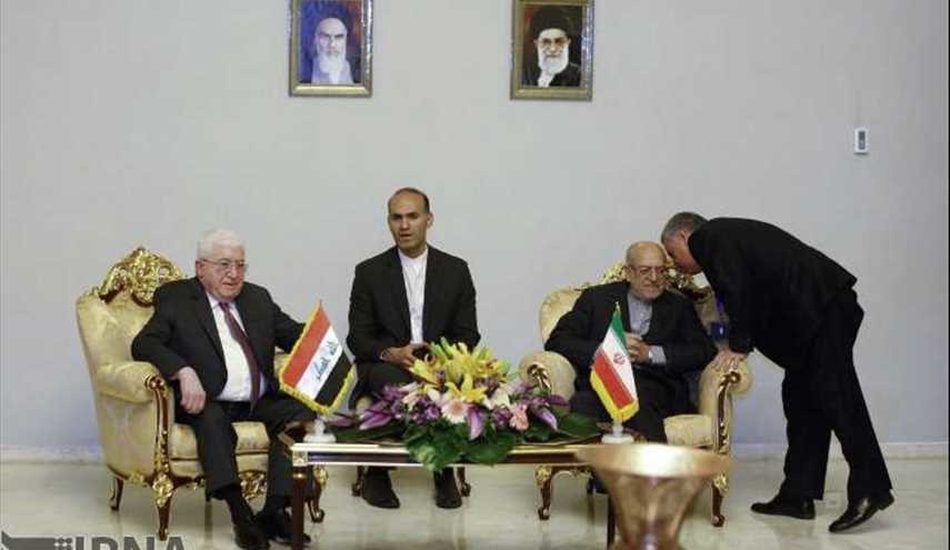 وصول الرئيس العراقي الى طهران