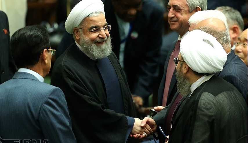 مراسم اداء الیمین الدستوریة للرئيس الایرانیة