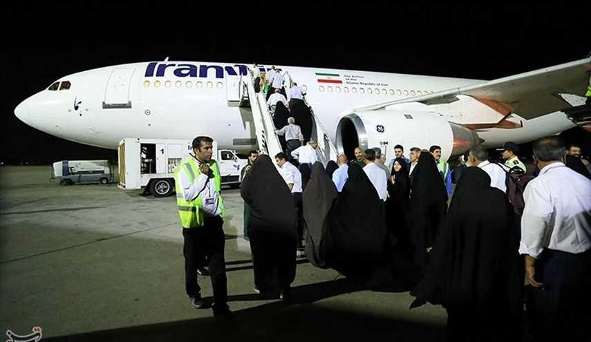 اصفهان..توديع الحجاج الايرانيين المتوجهين الى المدينة المنورة