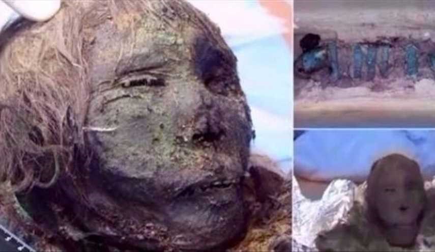 بالصور: مومياء عمرها 900 عام تبهر العلماء برموشها وشعرها!