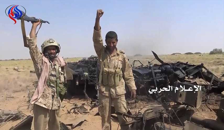 مصرع وجرح العشرات من قوى العدوان في تعز ومأرب