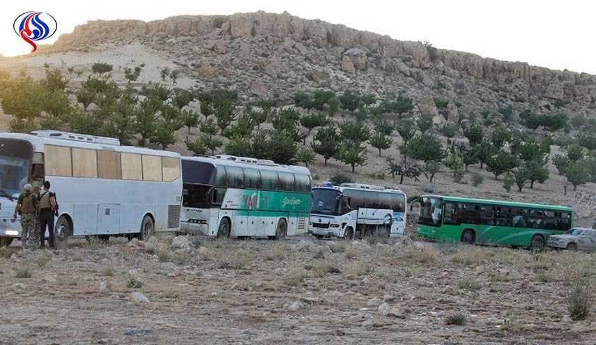 قرب ترحيل عناصر سرايا اهل الشام من عرسال