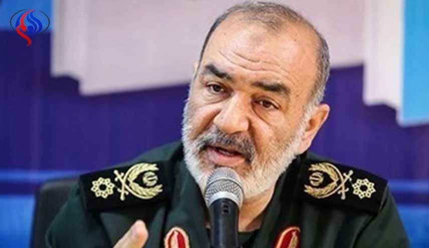 العميد سلامي: ليس بامكان اي قوة استكبارية دحر الشعب الايراني