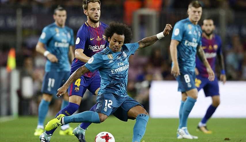 مشاهد من مباراة ريال مدريد وبرشلونة في كأس السوبر الاسباني