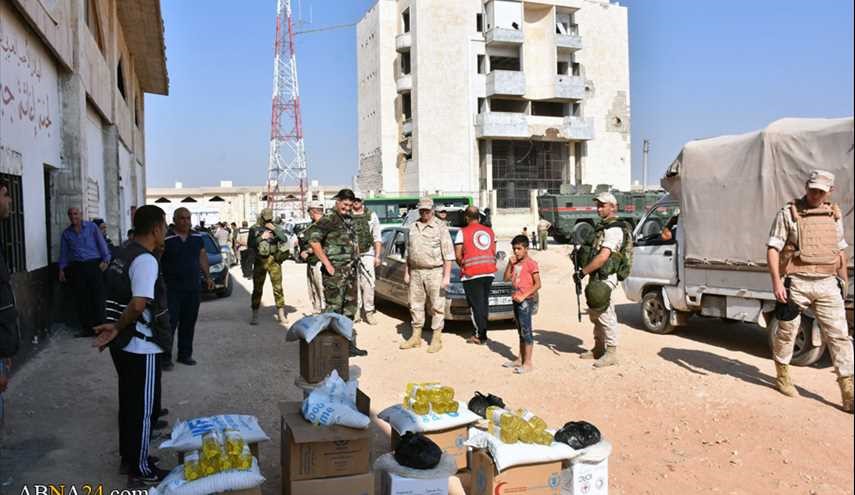 عودة الاهالي الى مناطقها في حلب بعد التحرير