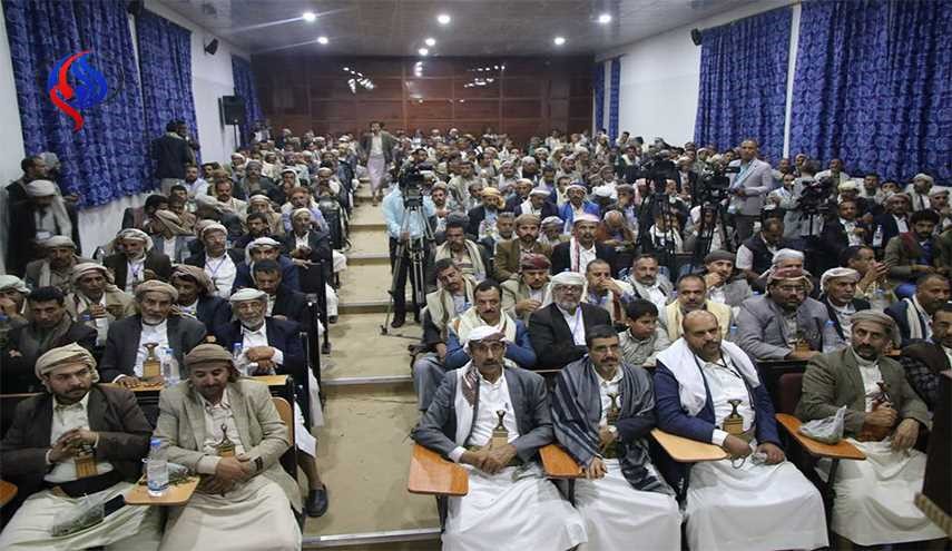 حكماء ووجهاء صنعاء يؤكدون ضرورة التصعيد لمواجهة تصعيد العدوان