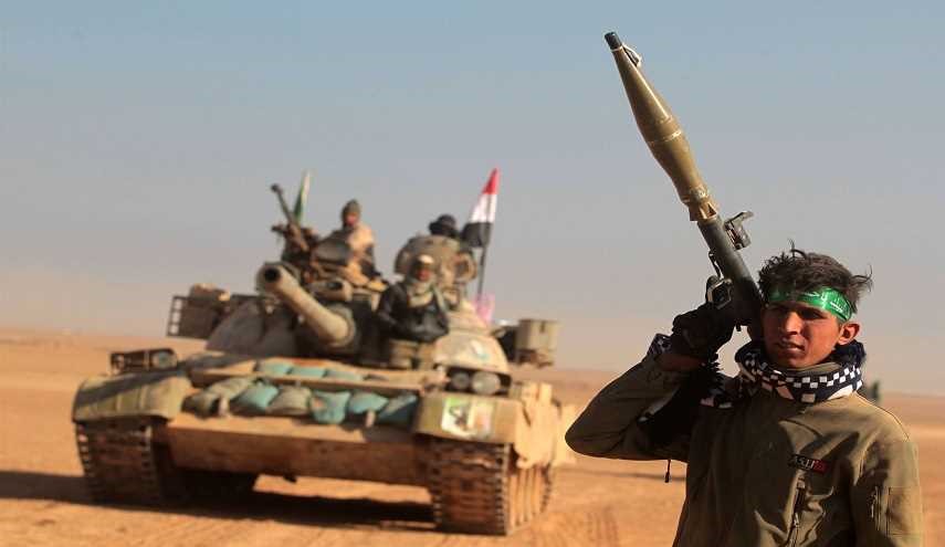 الحشد الشعبي يعلن السيطرة على مركز تدريب 