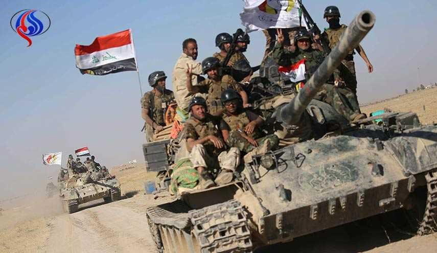 قيادة العمليات المشتركة تنفي اشاعات انسحاب قطعات من الحشد في تلعفر