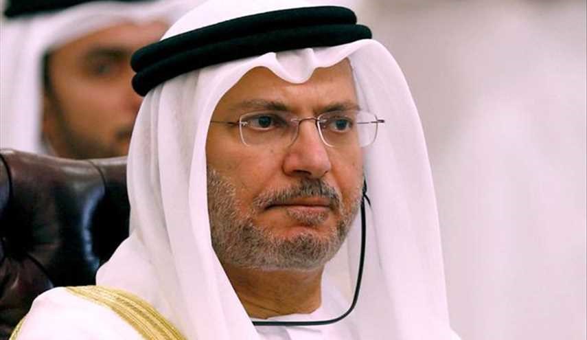 قرقاش يعلق على إعادة قطر سفيرها الى طهران!