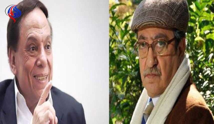 بالصورة: عادل امام ودريد لحام معاً في دمشق‎