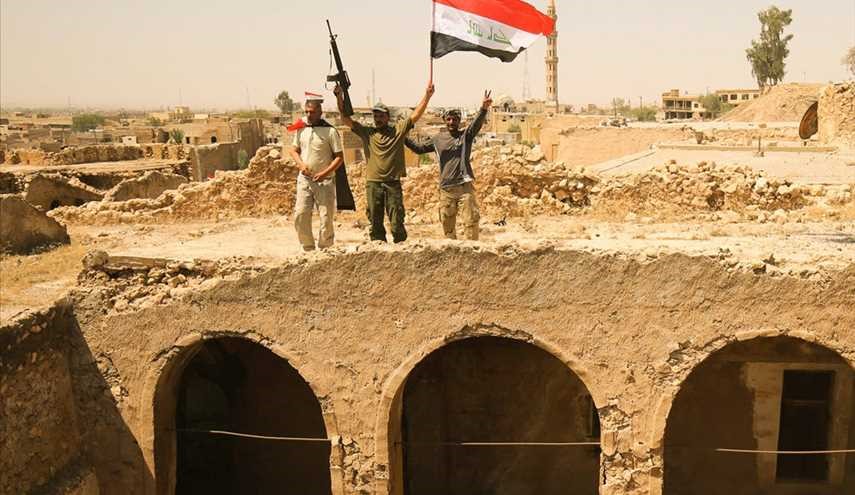 مشاهد تعكس لحظات تحقيق النصر على الإرهابيين في تلعفر