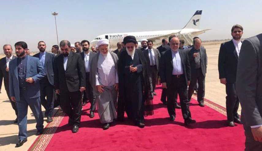 رئيس مجمع تشخيص مصلحة النظام يبدا زيارة لبغداد