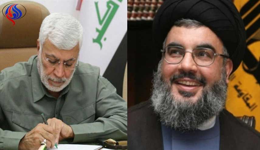 ابو مهدي المهندس يوجه رسالة للسيد نصر الله..ماذا جاء فيها؟