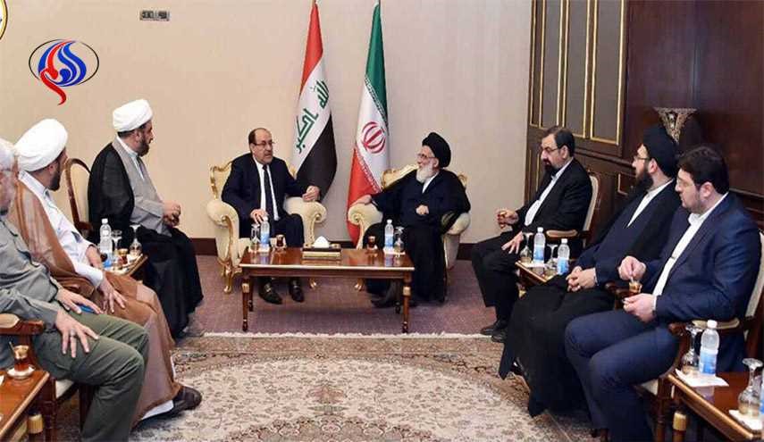 آية الله شاهرودي يلتقي المالكي ويؤكد على دور العراق التربوي والثقافي والاجتماعي