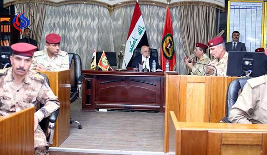 العبادي يشيد بجهود القوات الامنية في تثبيت الأمن