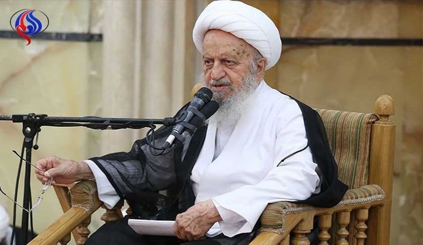 آية الله مكارم شيرازي يدعو البلدان الاسلامية لإنقاذ مسلمي ميانمار