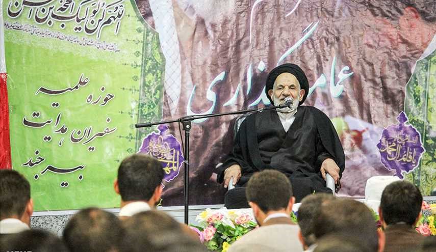 مراسم تلبيس العمامة طلبة العلوم الدينية في خراسان الجنوبي