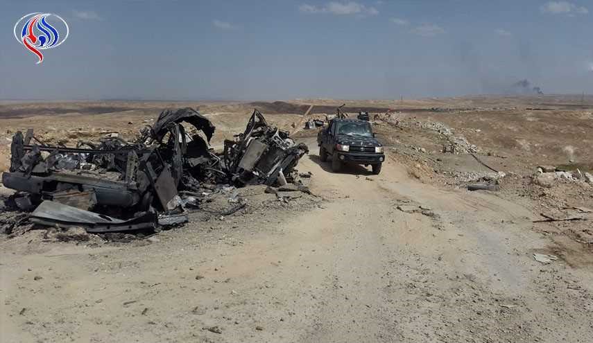 تدمير ثلاث عجلات مفخخة وقتل عدد من عناصر 