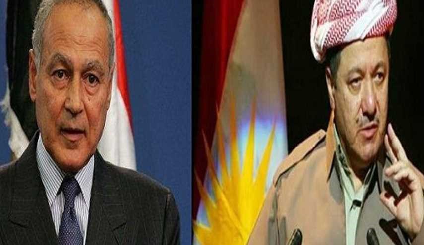 البارزاني يرفض طلب ابو الغيط لتاجيل الاستفتاء